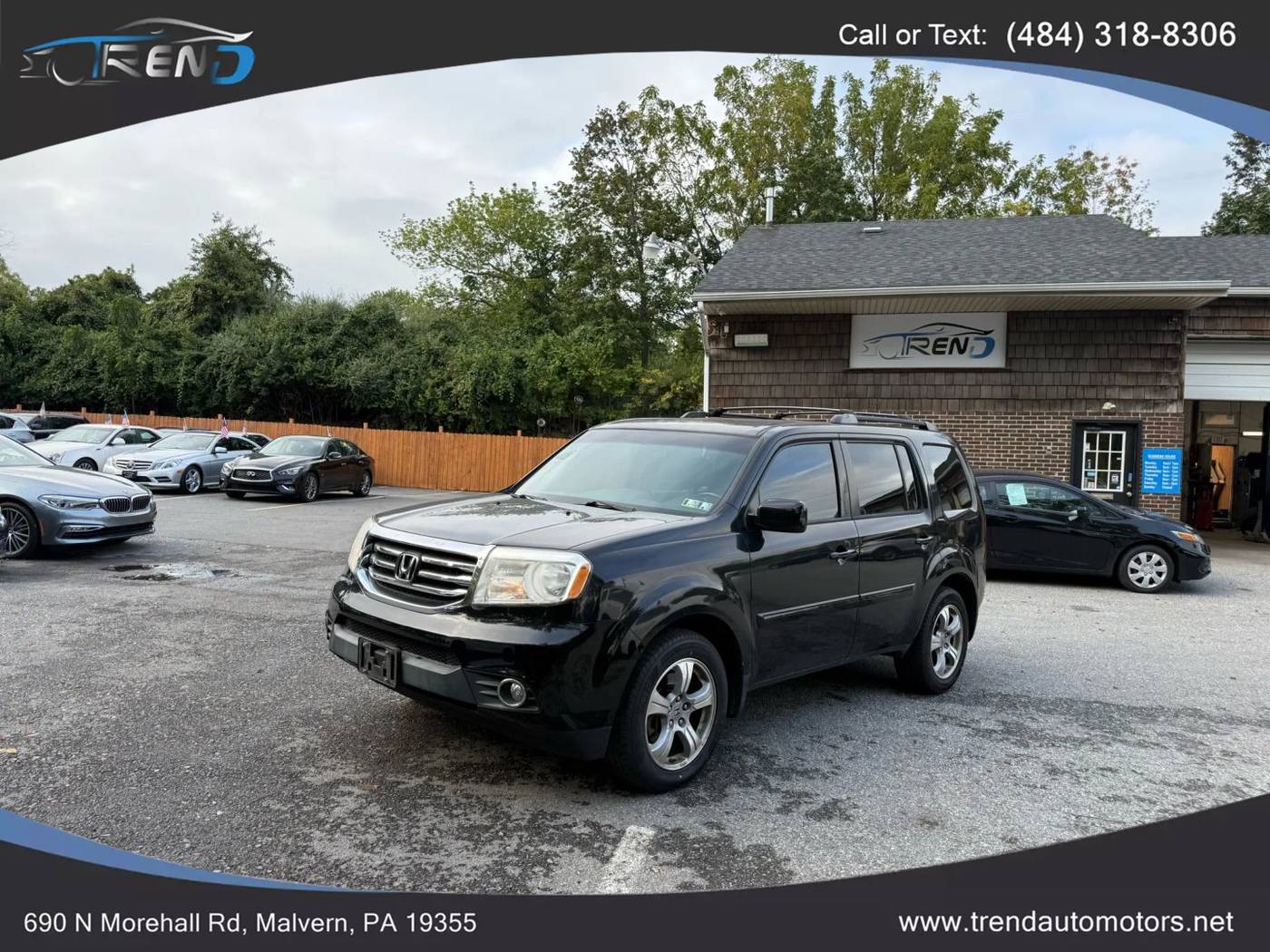 2013 Honda Pilot EX-L — SUV — 86,478 mi — Malvern, PA
