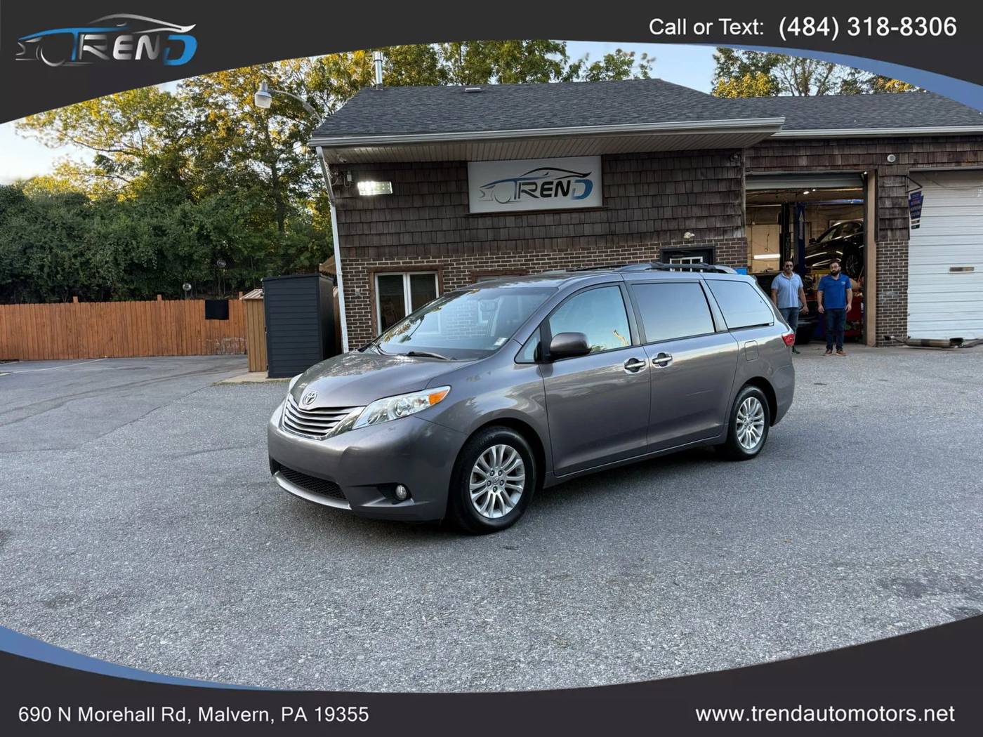 2015 Toyota Sienna Limited — Minivan — 110,867 mi — Malvern, PA