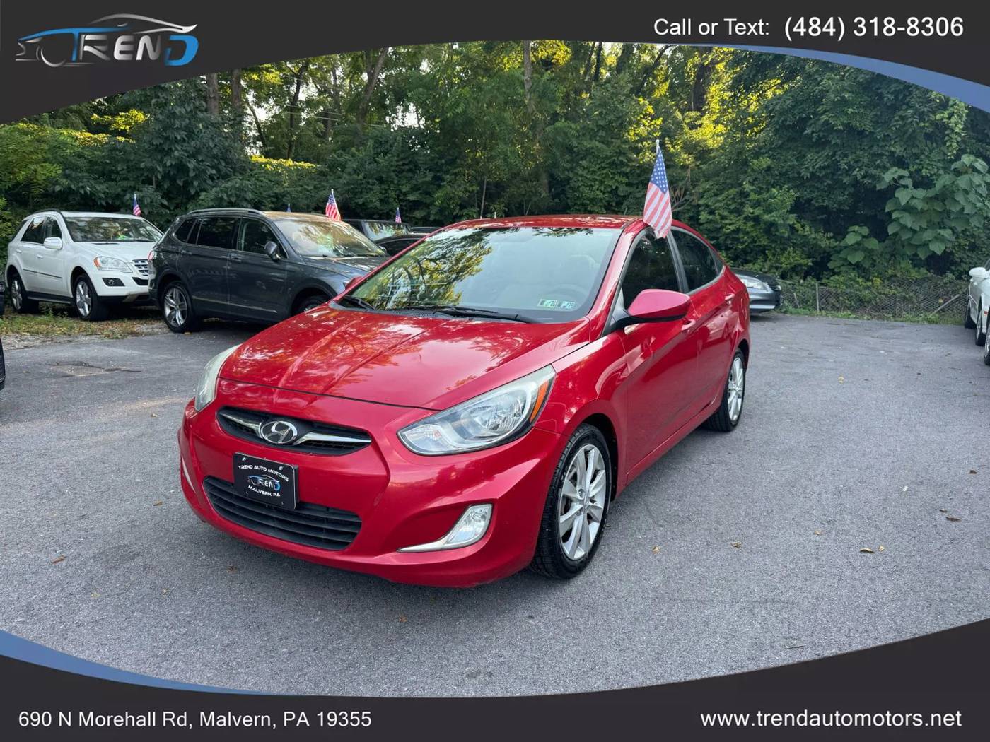 2012 Hyundai Accent GLS — Sedan — 161,323 mi — Malvern, PA