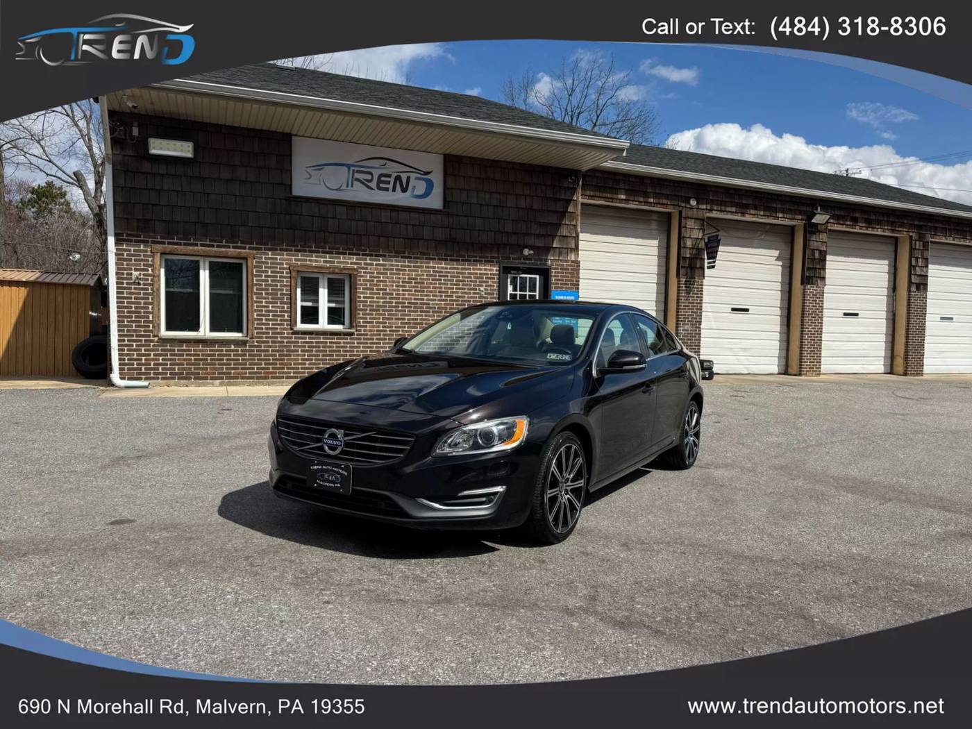 2015 Volvo S60 Platinum — Sedan — 74,427 mi — Malvern, PA