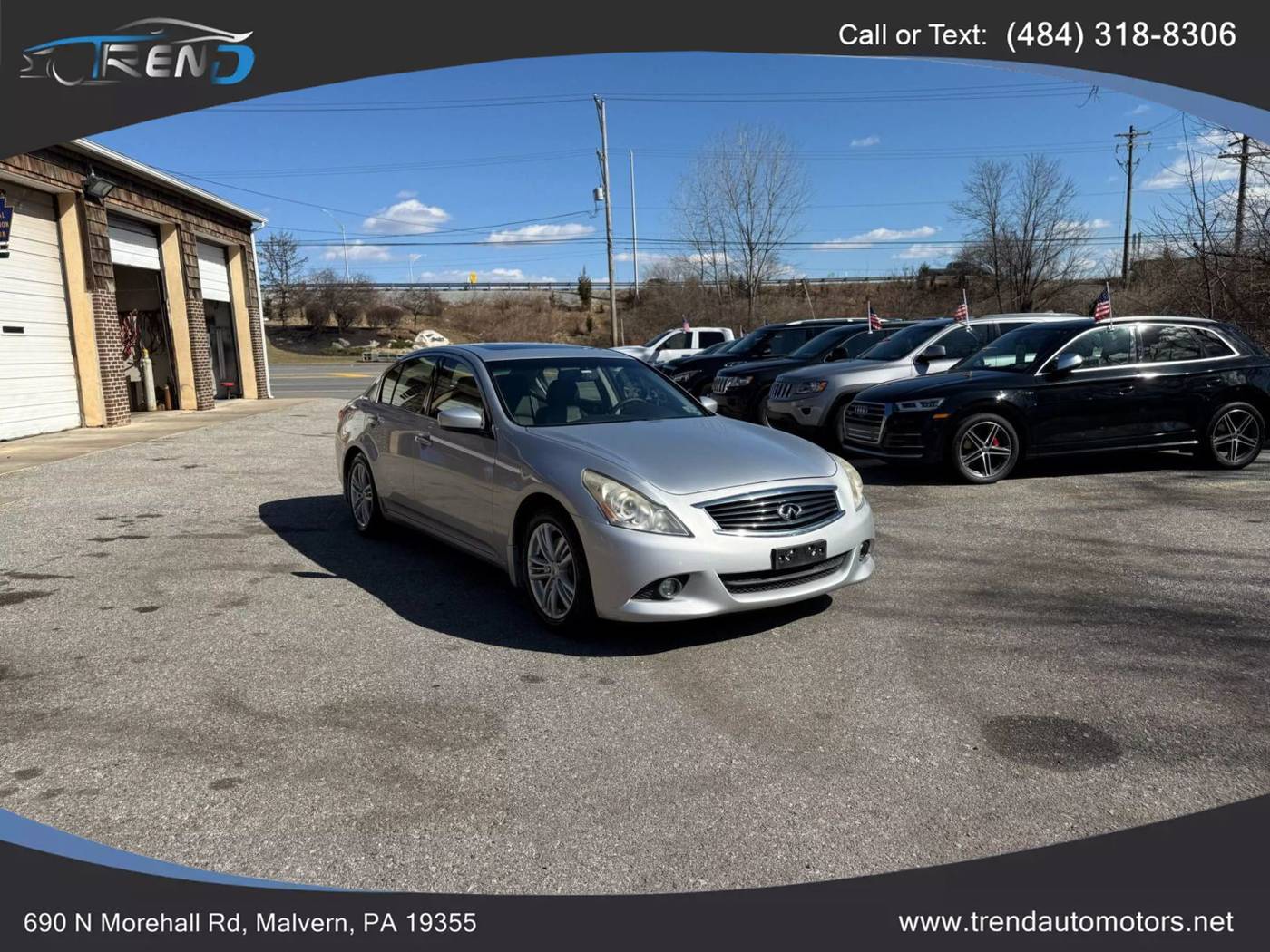 2013 INFINITI G G37 — Sedan — 127,986 mi — Malvern, PA