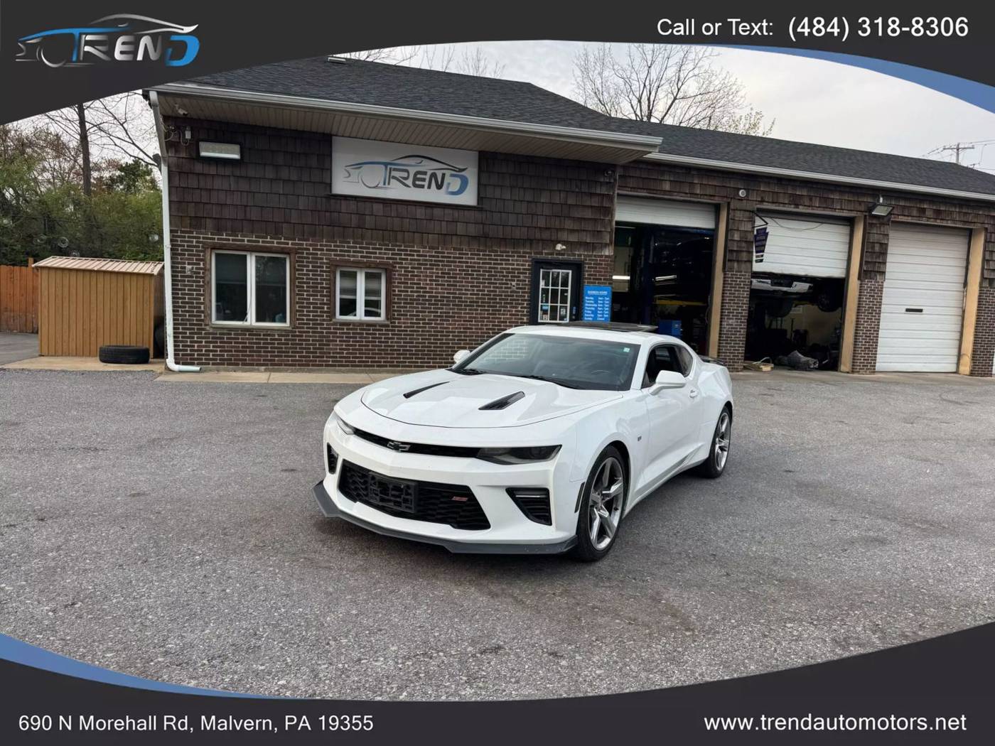 2016 Chevrolet Camaro 2SS — Coupe — 34,456 mi — Malvern, PA