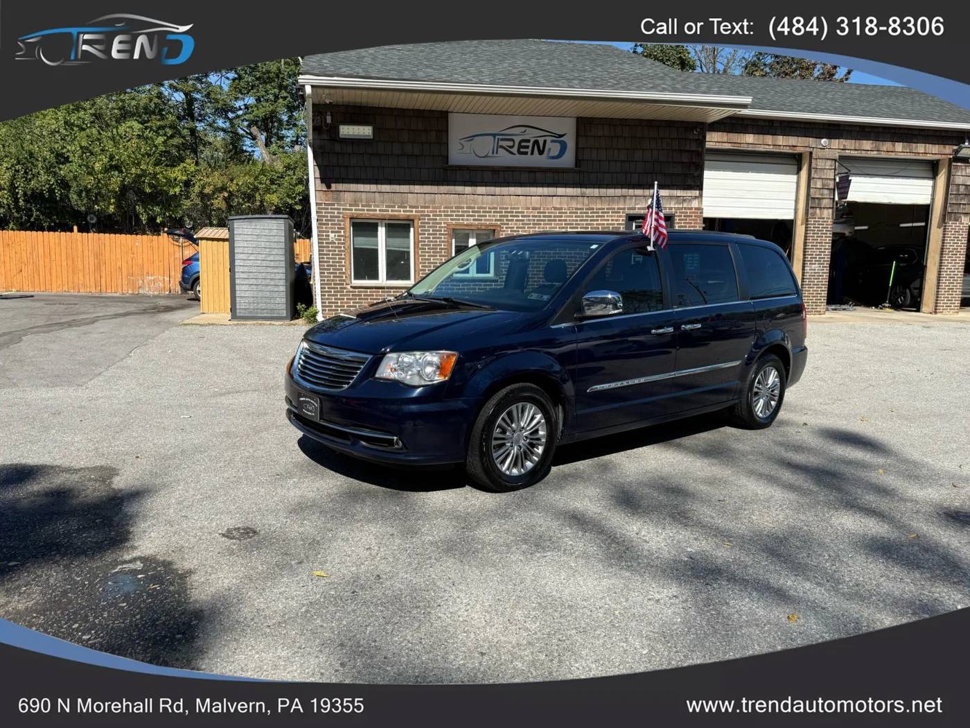 2013 Chrysler Town & Country Touring-L — Minivan — 72,353 mi — Malvern, PA