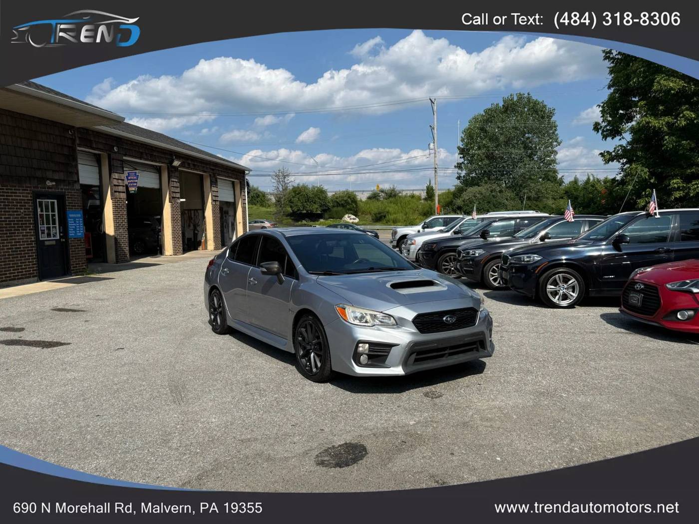 2018 Subaru WRX Premium — Sedan — 100,363 mi — Malvern, PA