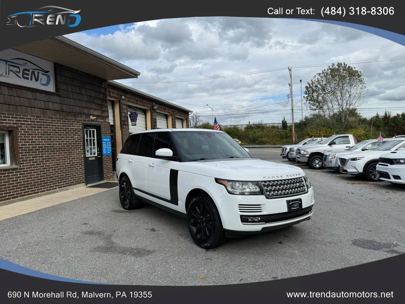 2016 Land Rover Range Rover HSE — SUV — 59,377 mi — Malvern, PA