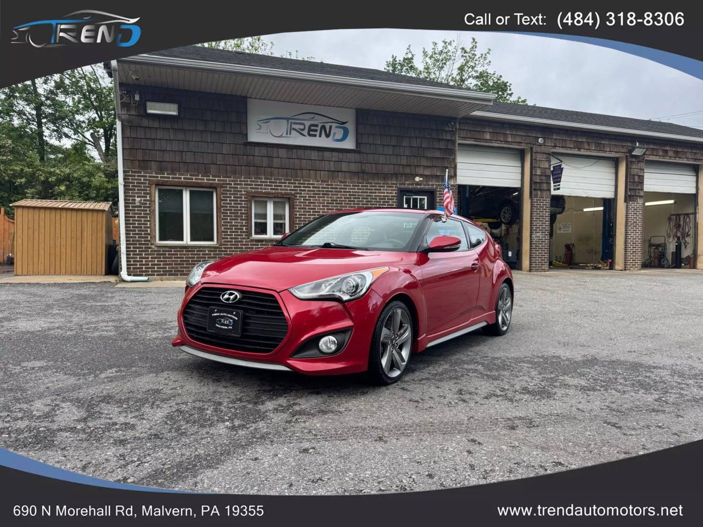 2013 Hyundai Veloster Turbo — Hatchback — 78,988 mi — Malvern, PA