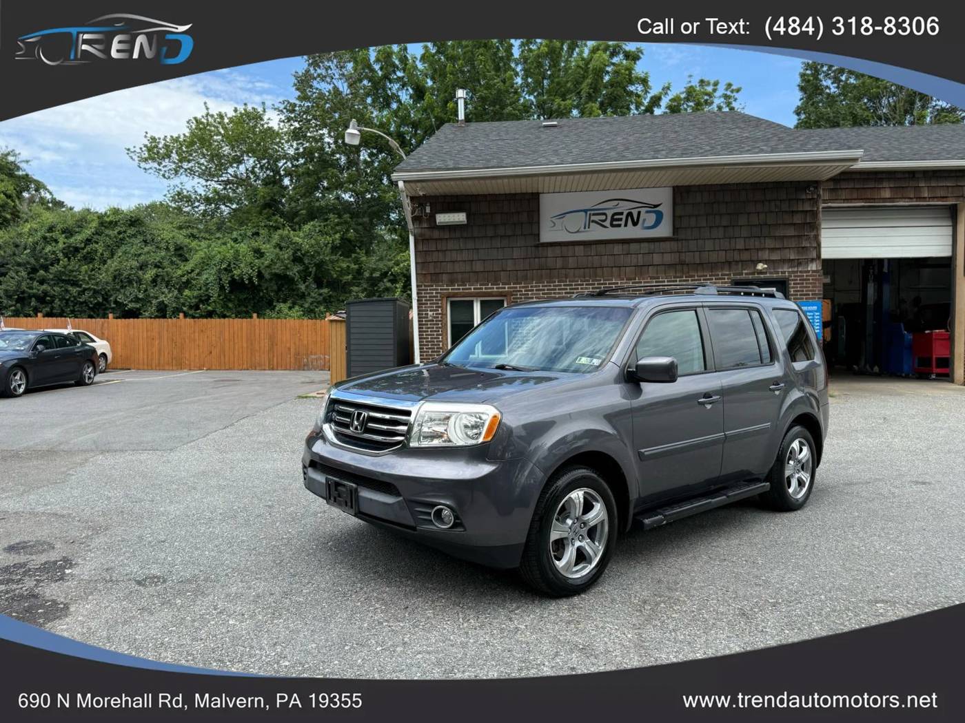 2014 Honda Pilot EX-L — SUV — 125,331 mi — Malvern, PA