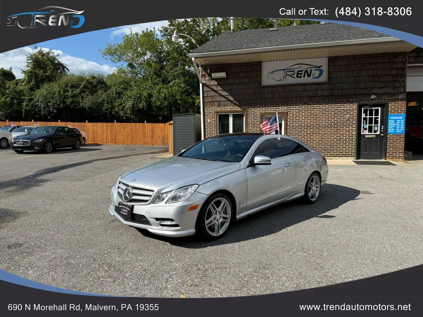 2013 Mercedes-Benz E-Class E 550 — Coupe — 73,660 mi — Malvern, PA