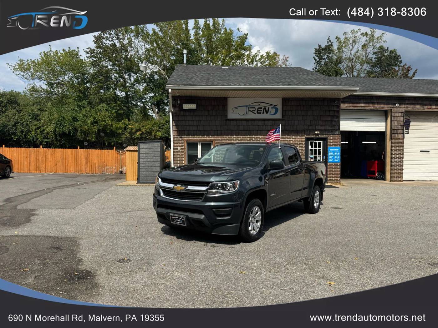 2017 Chevrolet Colorado LT — Pickup Truck — 115,800 mi — Malvern, PA