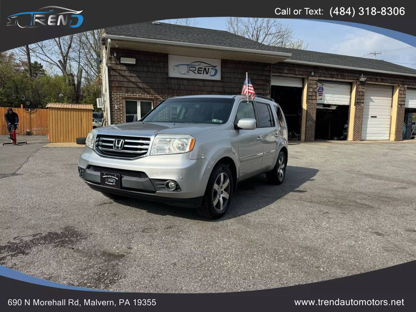 2013 Honda Pilot Touring — SUV — 101,472 mi — Malvern, PA