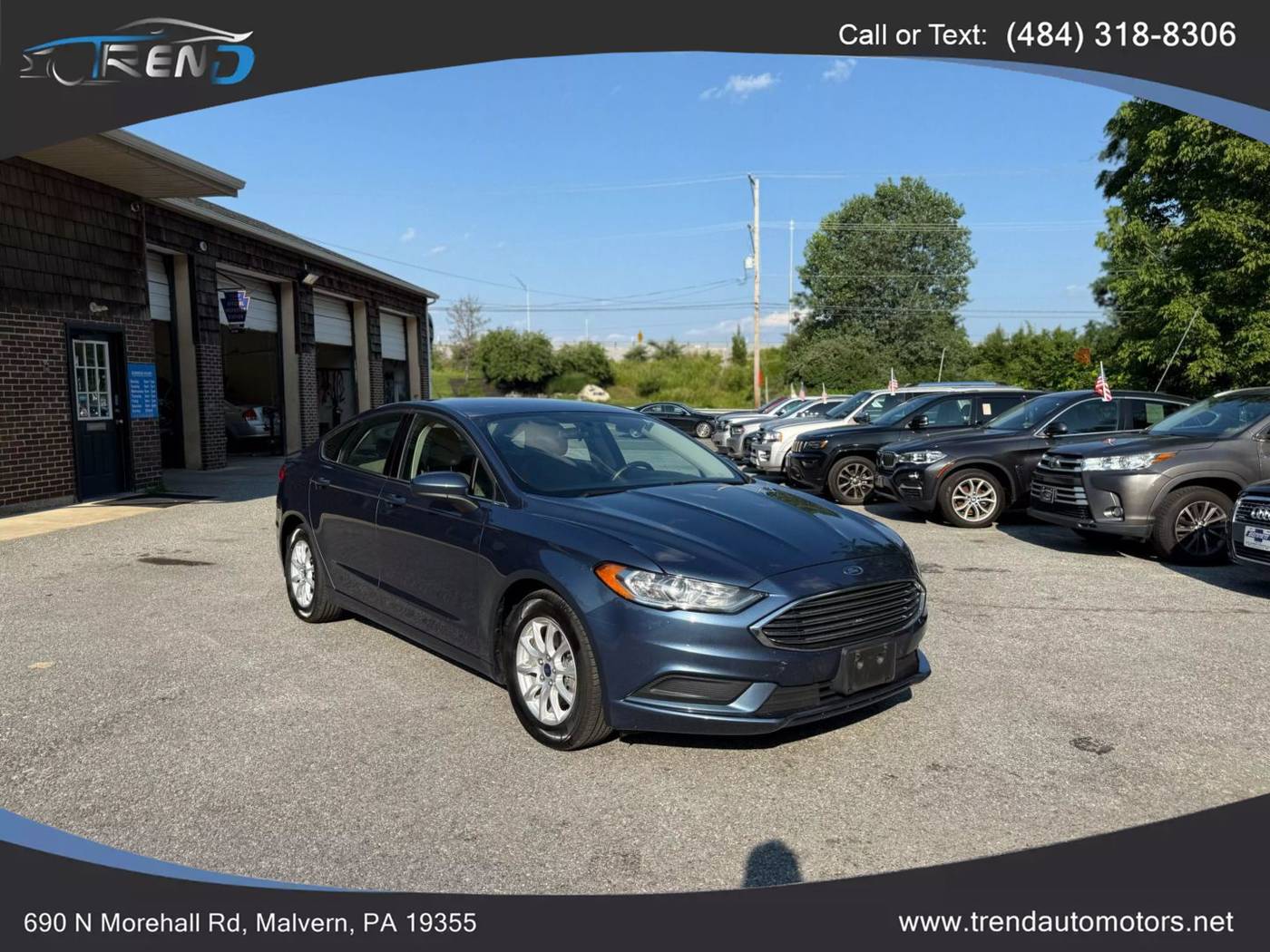 2018 Ford Fusion S — Sedan — 84,032 mi — Malvern, PA