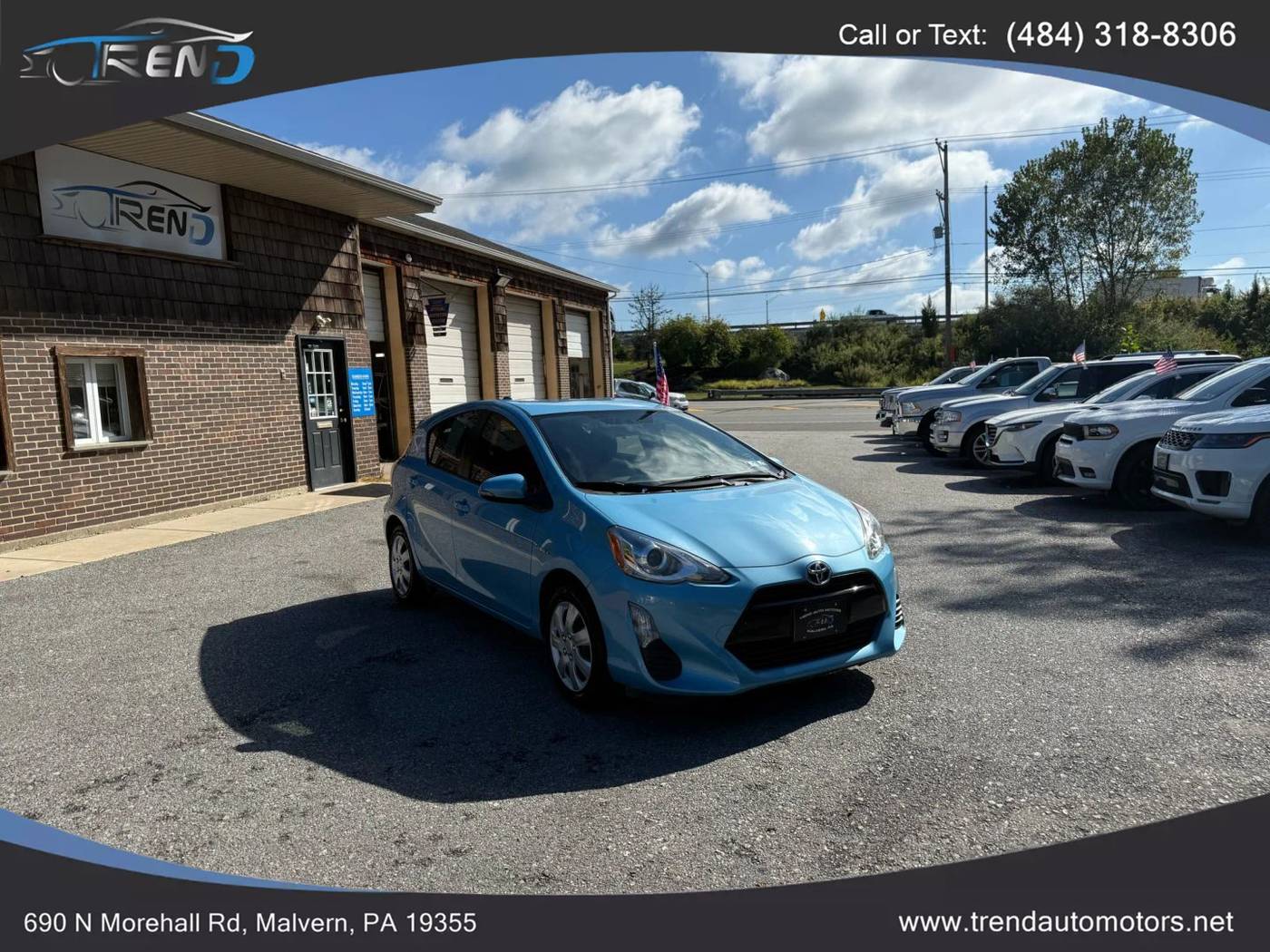 2016 Toyota Prius c Four — Hatchback — 67,320 mi — Malvern, PA