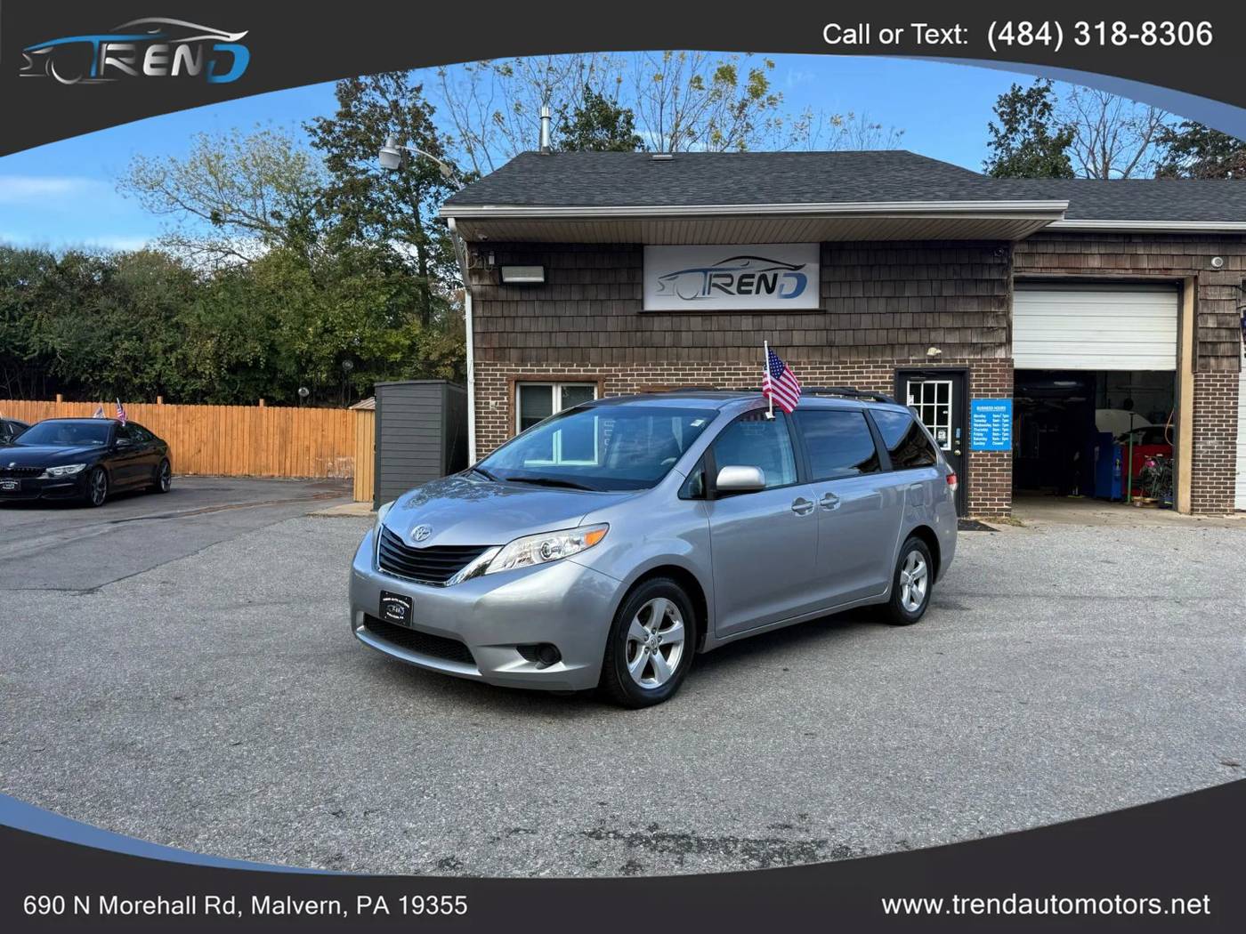 2012 Toyota Sienna LE — Minivan — 96,825 mi — Malvern, PA