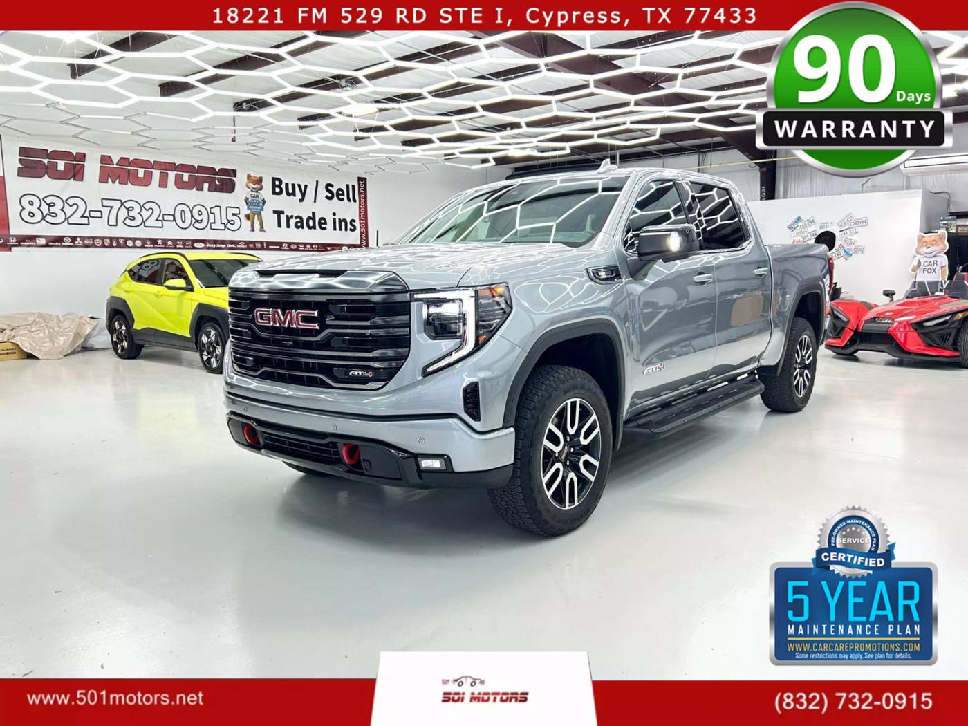 2023 GMC Sierra 1500 AT4 — Pickup Truck — 12,283 mi — Cypress, TX