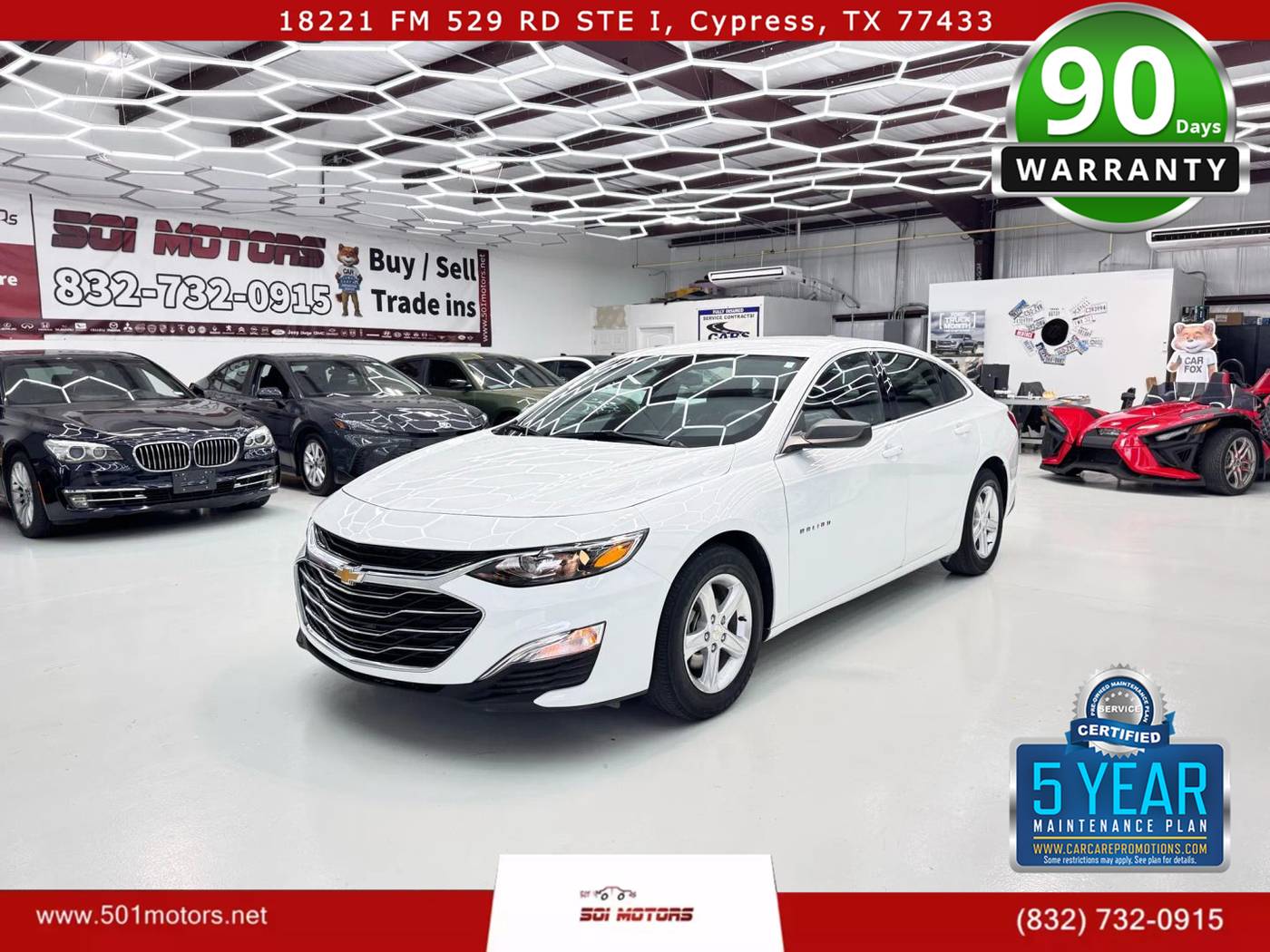 2020 Chevrolet Malibu LS — Sedan — 26,940 mi — Cypress, TX