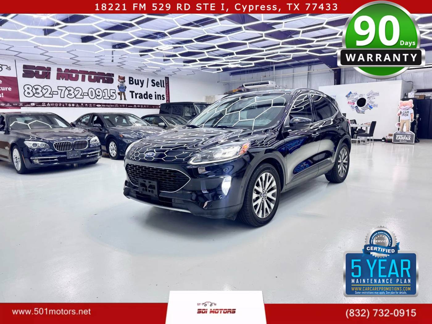 2020 Ford Escape Titanium — SUV — 68,557 mi — Cypress, TX