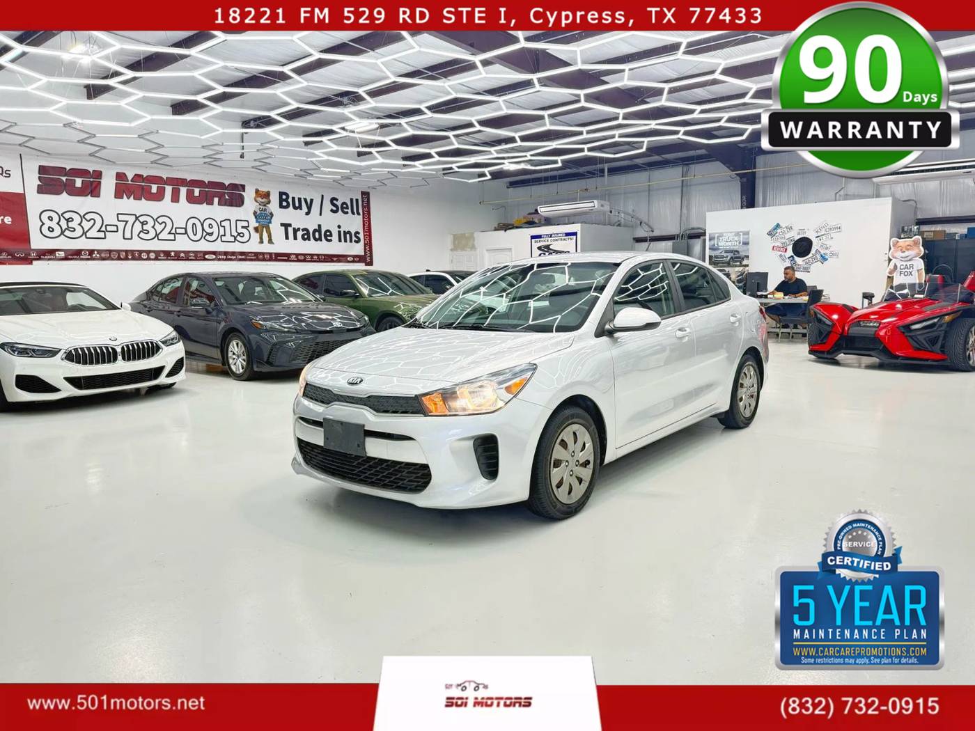 2020 Kia Rio S — Sedan — 51,010 mi — Cypress, TX
