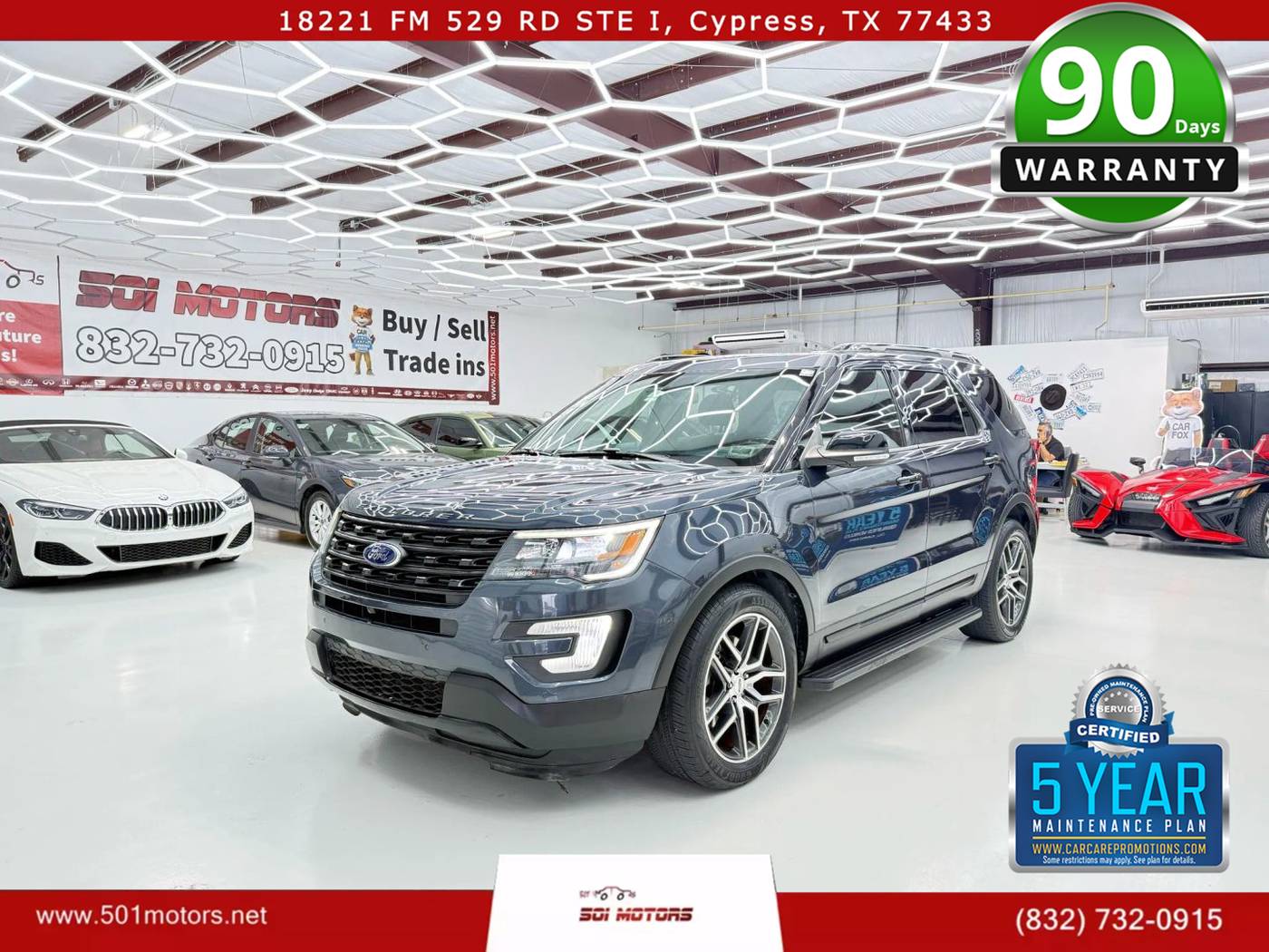 2017 Ford Explorer Sport — SUV — 80,956 mi — Cypress, TX