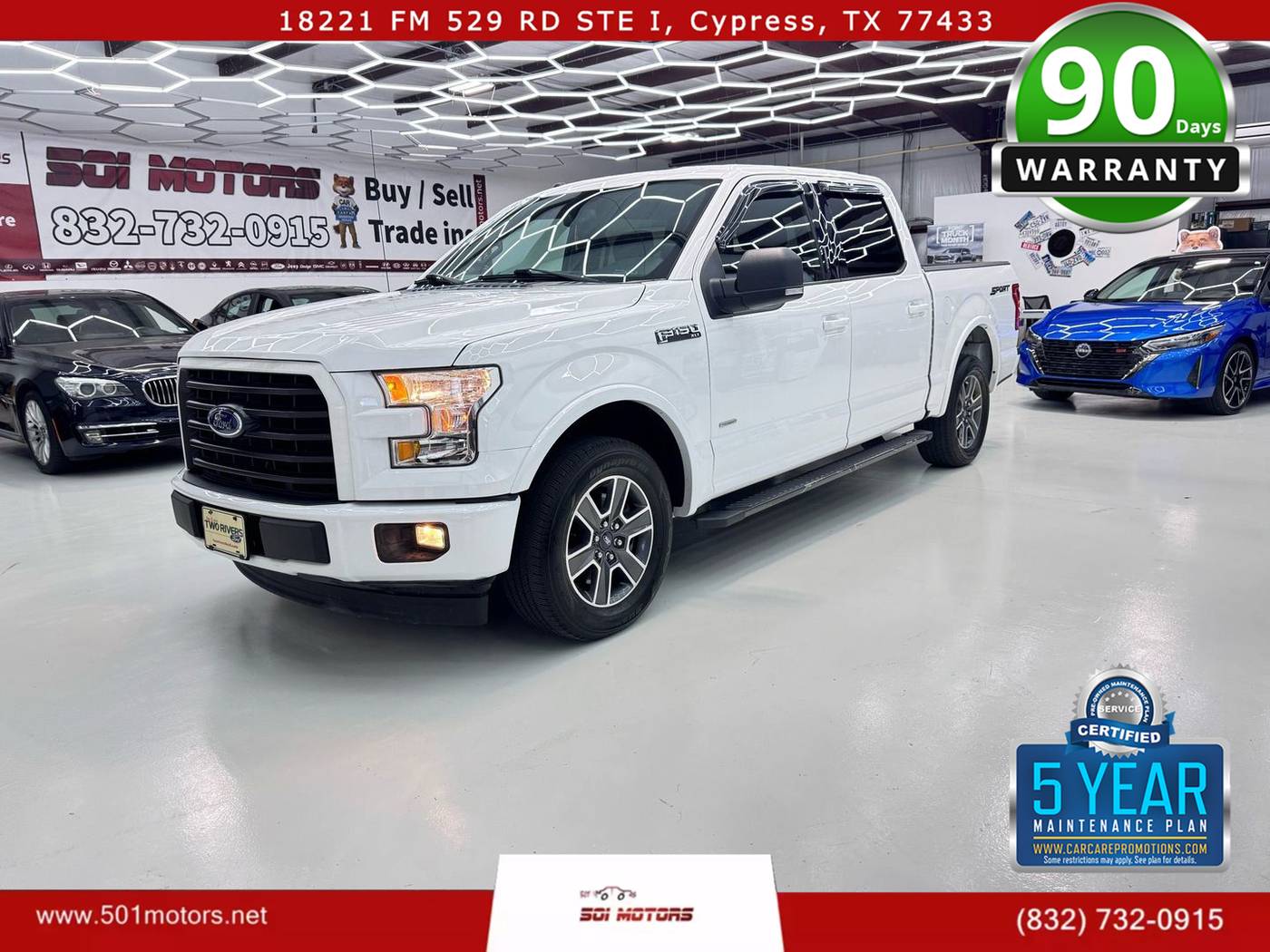 2017 Ford F-150 XLT — Pickup Truck — 129,134 mi — Cypress, TX