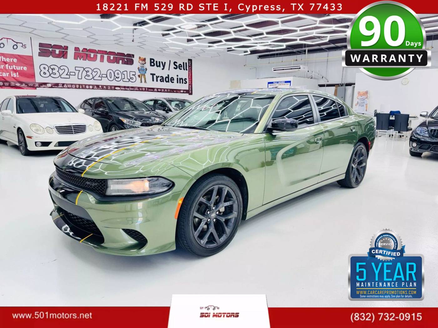 2021 Dodge Charger SXT — Sedan — 27,411 mi — Cypress, TX