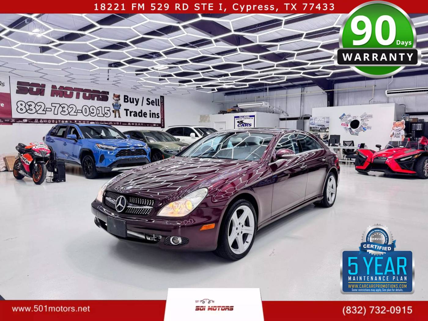 2007 Mercedes-Benz CLS CLS 550 — Sedan — 59,954 mi — Cypress, TX