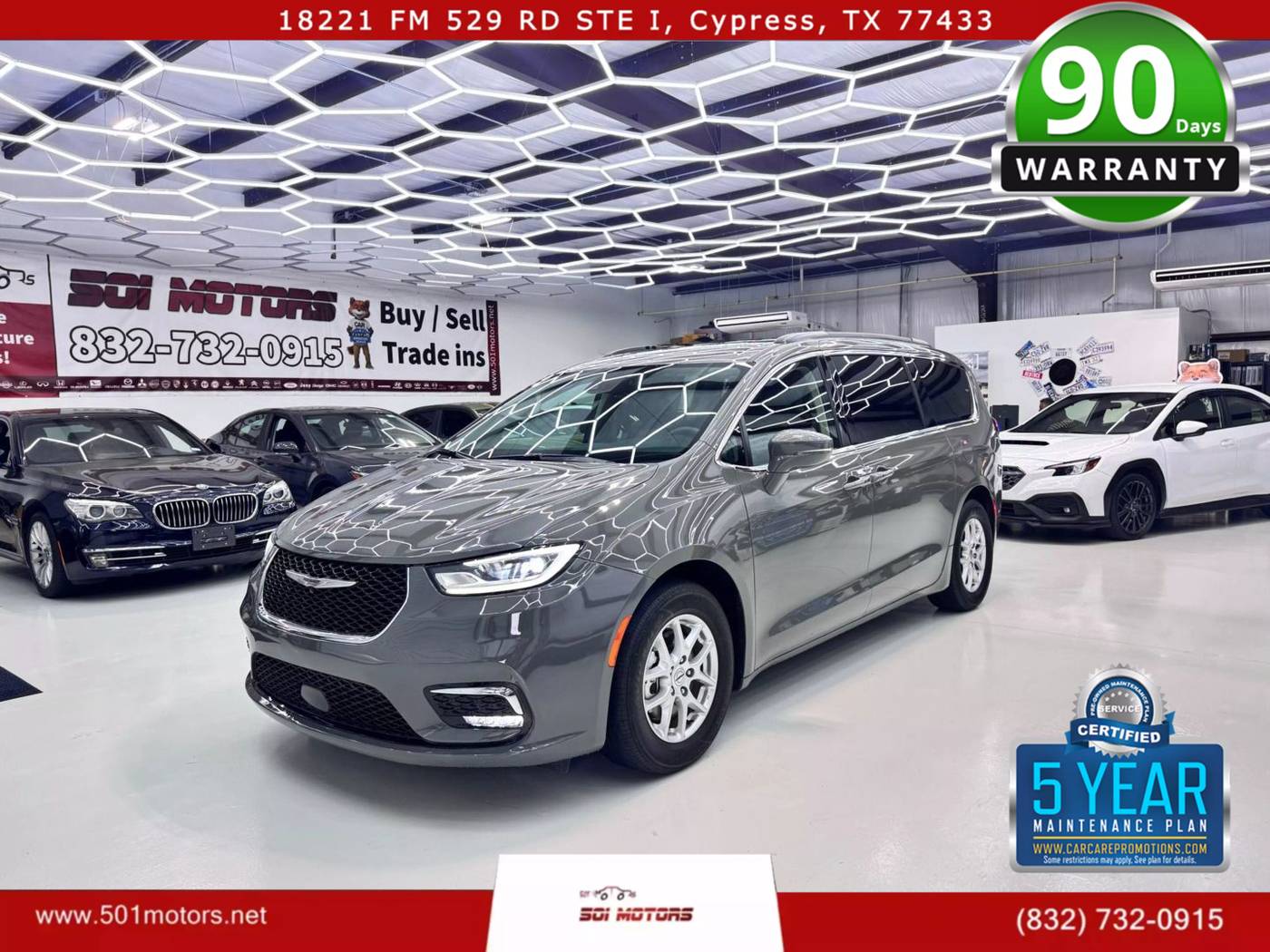 2022 Chrysler Pacifica Touring L — Minivan — 58,703 mi — Cypress, TX