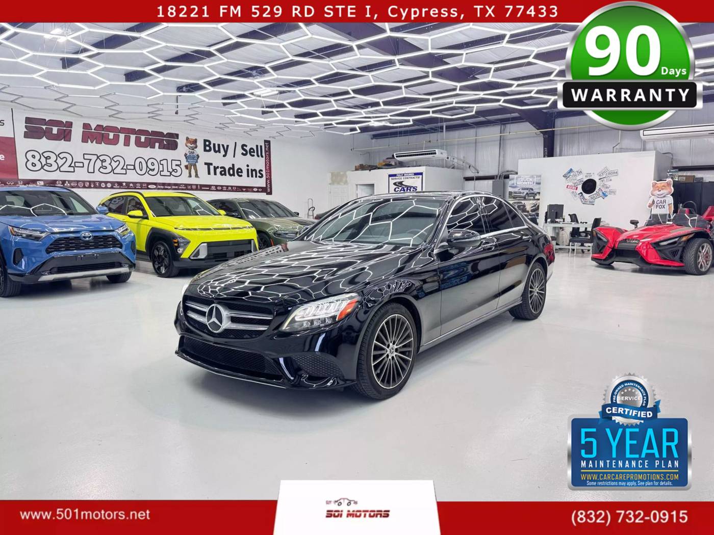 2019 Mercedes-Benz C-Class C 300 — Sedan — 58,979 mi — Cypress, TX
