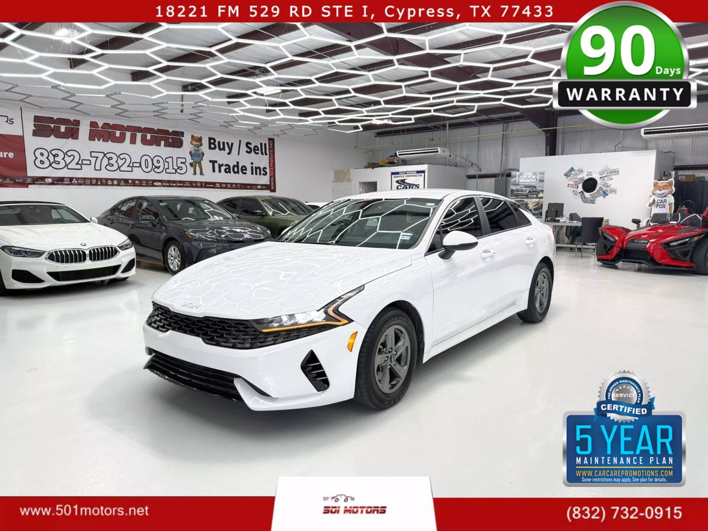 2022 Kia K5 LXS — Sedan — 70,225 mi — Cypress, TX