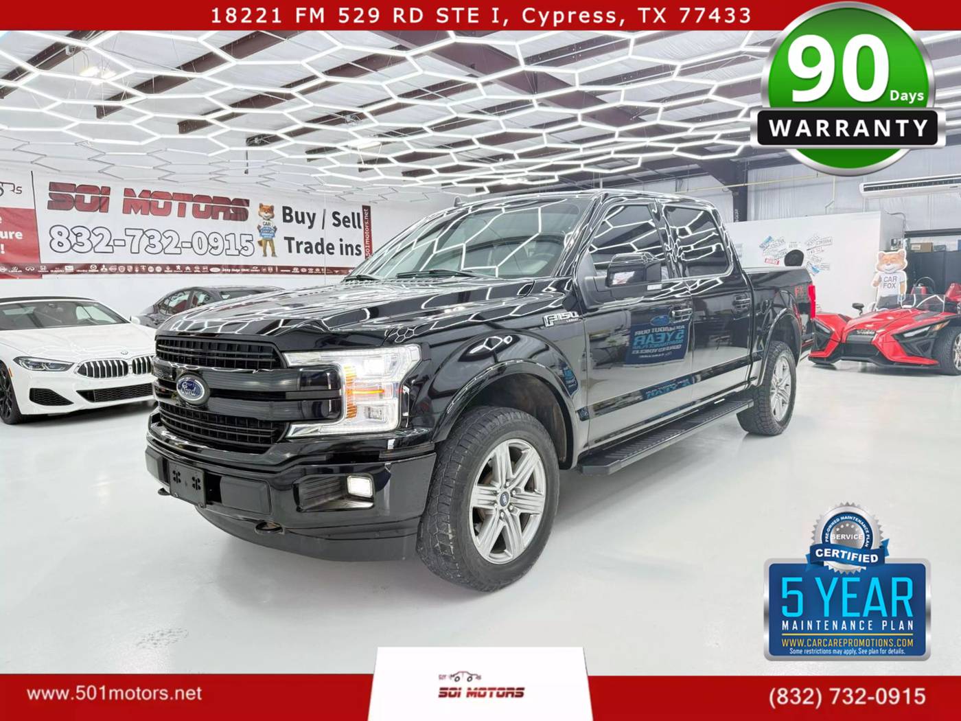 2019 Ford F-150 Lariat — Pickup Truck — 50,549 mi — Cypress, TX