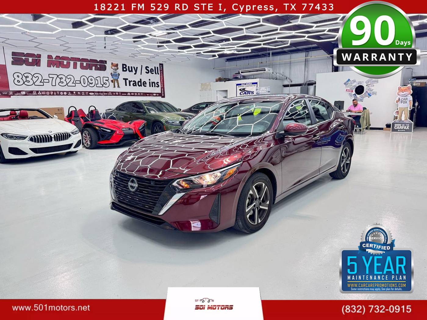 2024 Nissan Sentra SV — Sedan — 28,900 mi — Cypress, TX