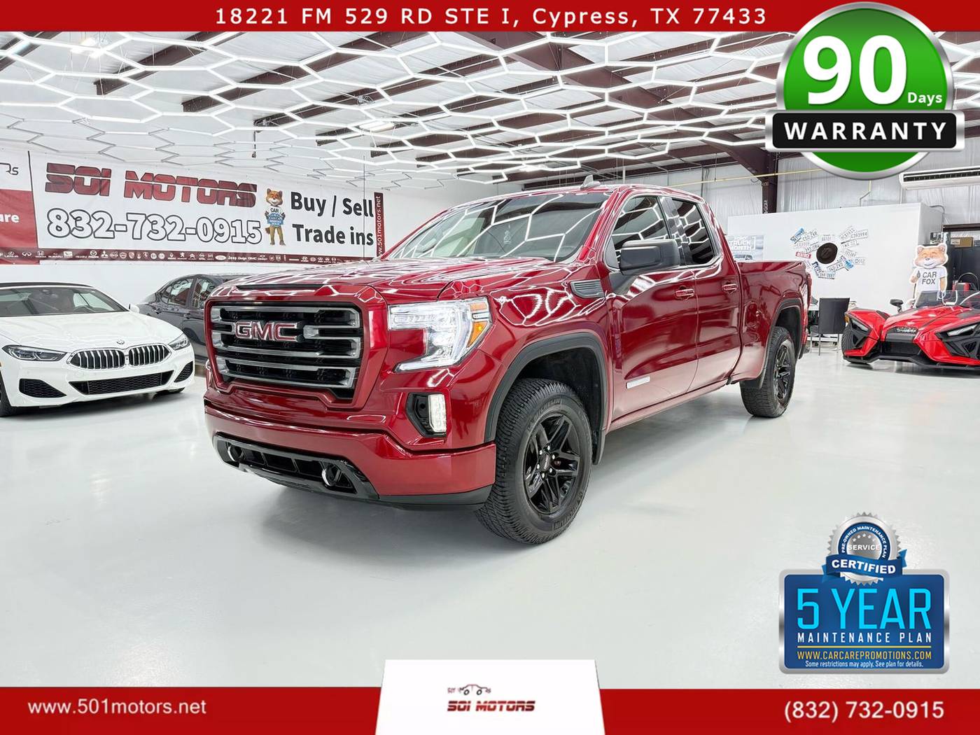 2021 GMC Sierra 1500 Elevation — Pickup Truck — 50,092 mi — Cypress, TX
