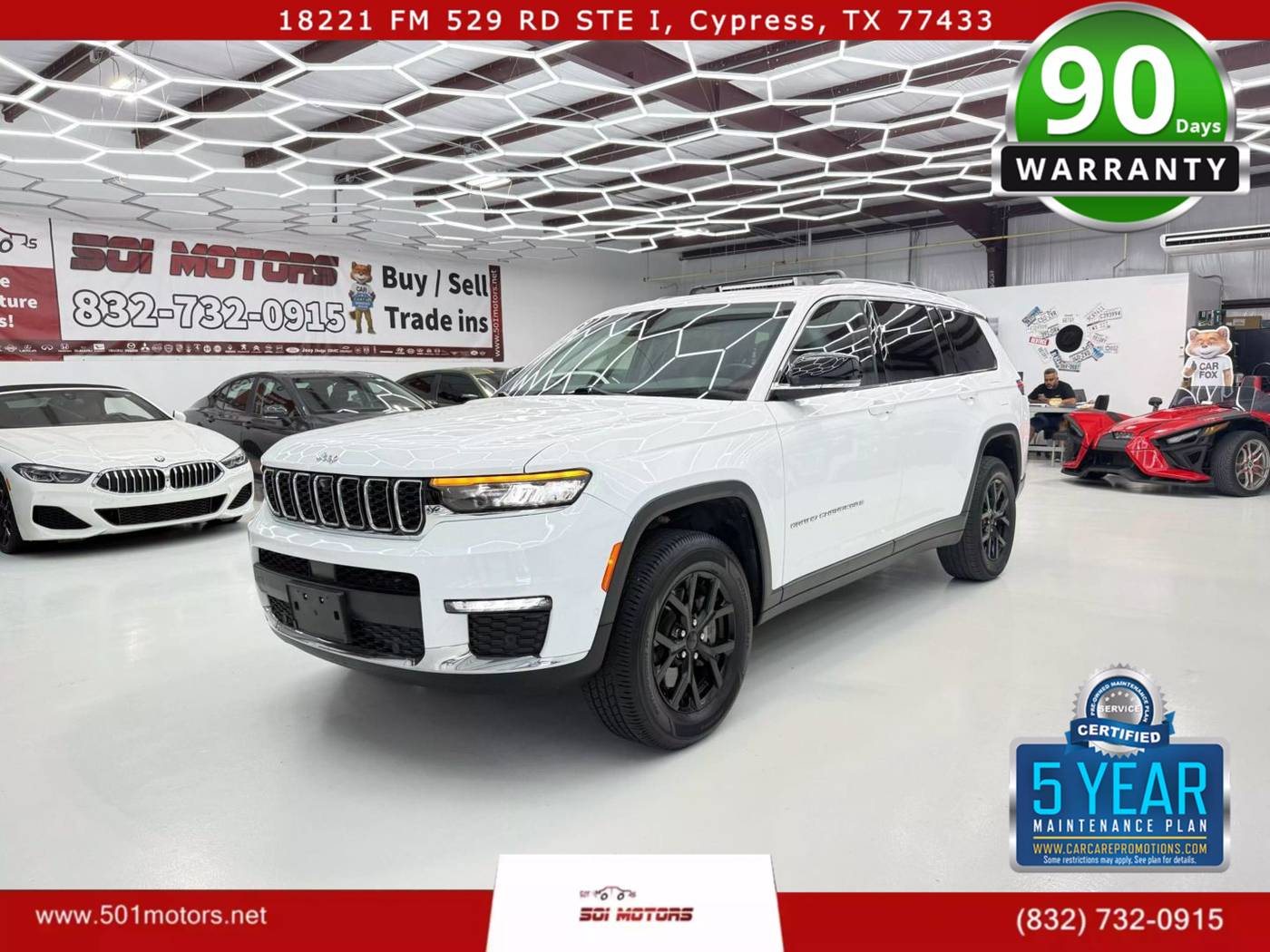 2022 Jeep Grand Cherokee Limited — SUV — 54,795 mi — Cypress, TX