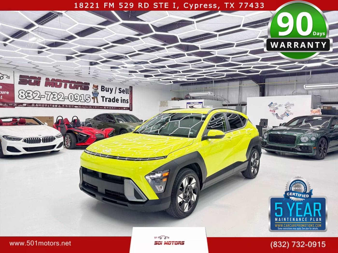 2024 Hyundai Kona SEL — SUV — 32,311 mi — Cypress, TX