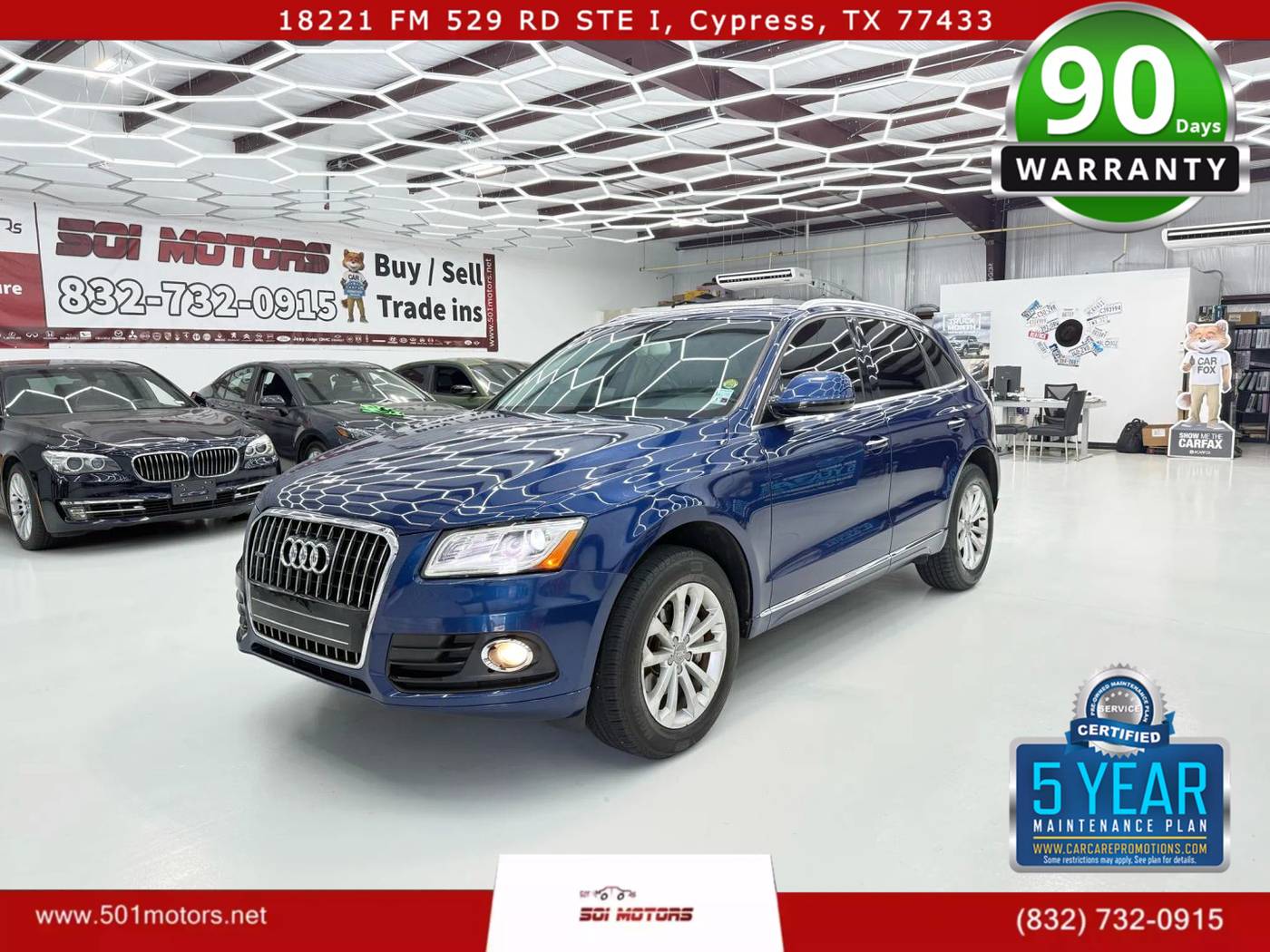 2015 Audi Q5 Premium — SUV — 109,200 mi — Cypress, TX