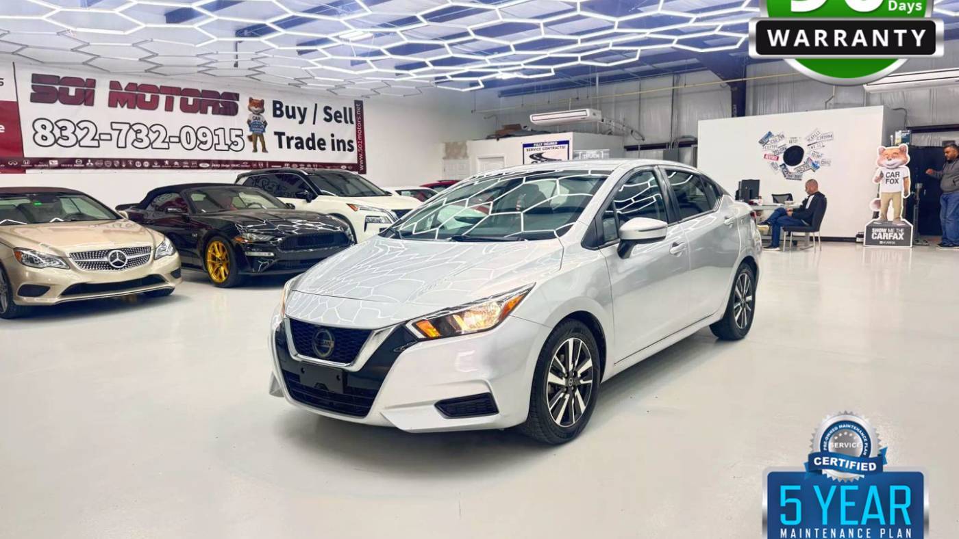 2021 Nissan Versa SV — Sedan — 61,104 mi — Cypress, TX