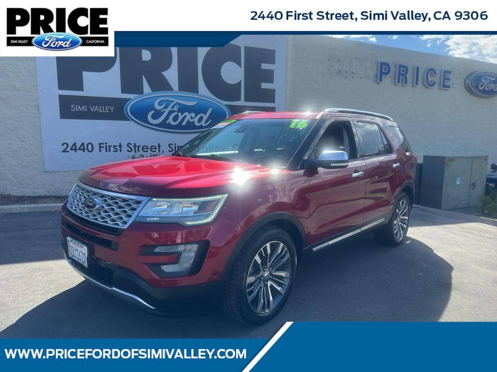 2016 Ford Explorer Platinum — SUV — 63,429 mi — Simi Valley, CA