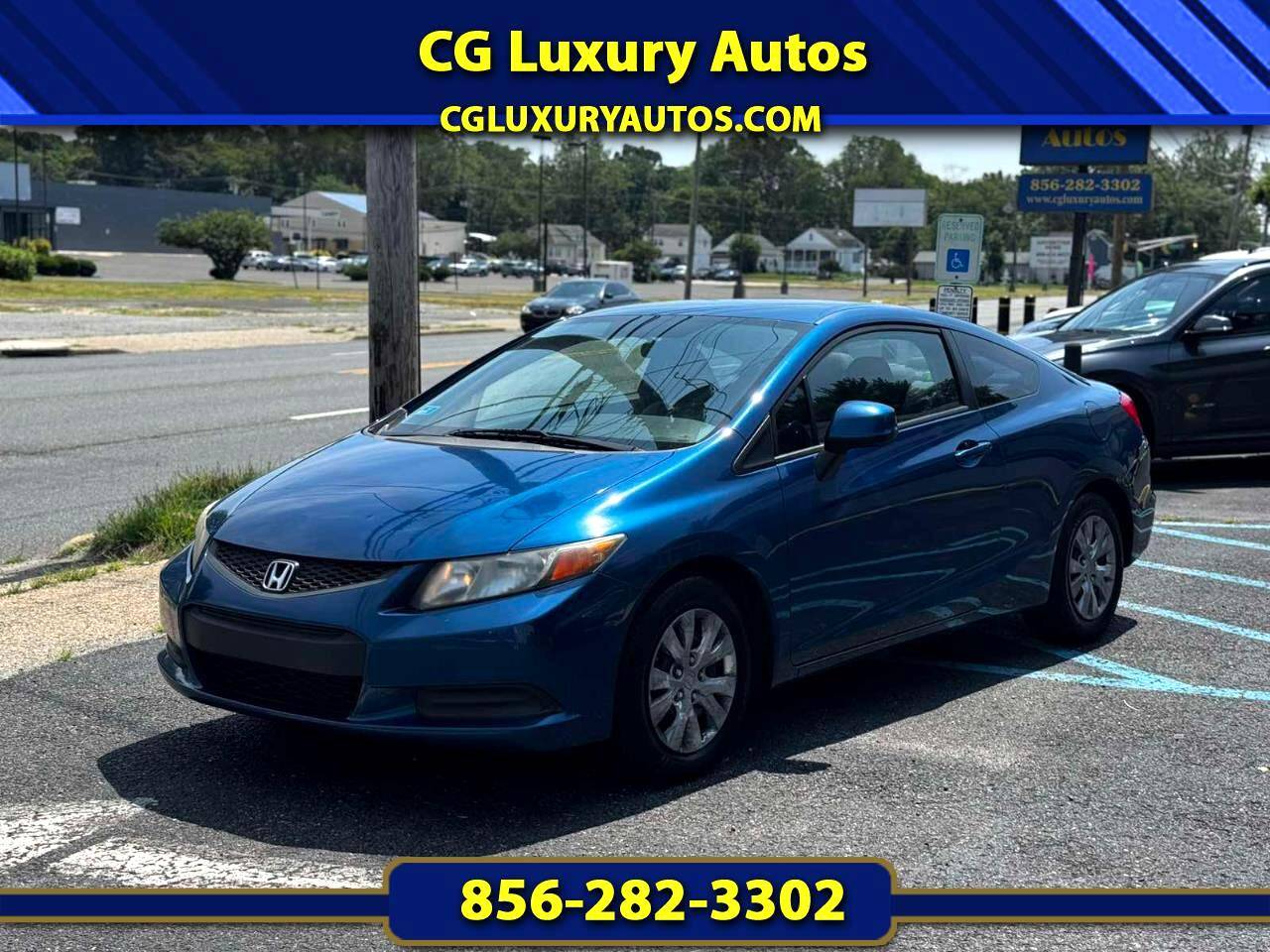 2012 Honda Civic LX — Coupe — 148,849 mi — Clementon, NJ