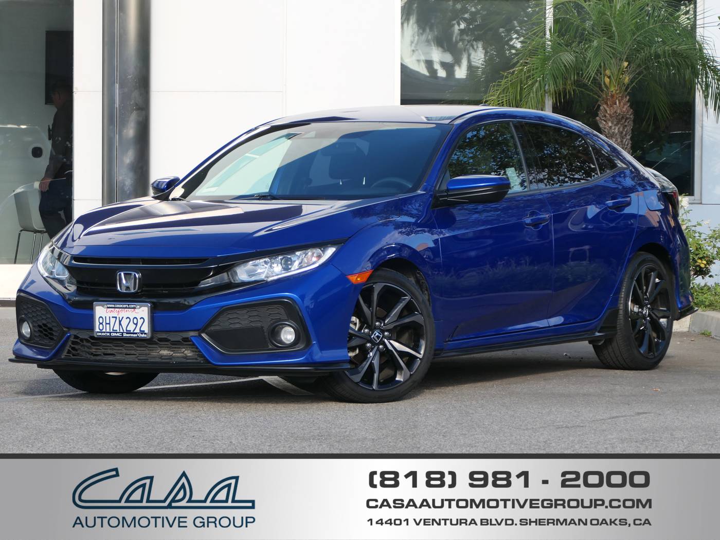2019 Honda Civic Sport — Hatchback — 91,309 mi — Sherman Oaks, CA