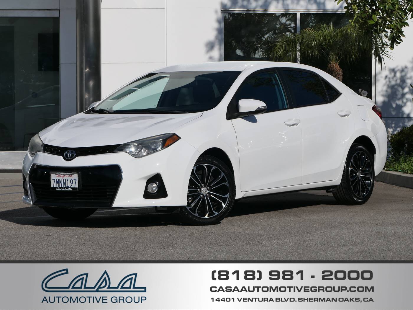 2015 Toyota Corolla S Plus — Sedan — 76,548 mi — Sherman Oaks, CA