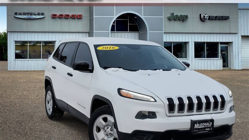 2016 Jeep Cherokee Sport — SUV — 97,172 mi — Claire, MI