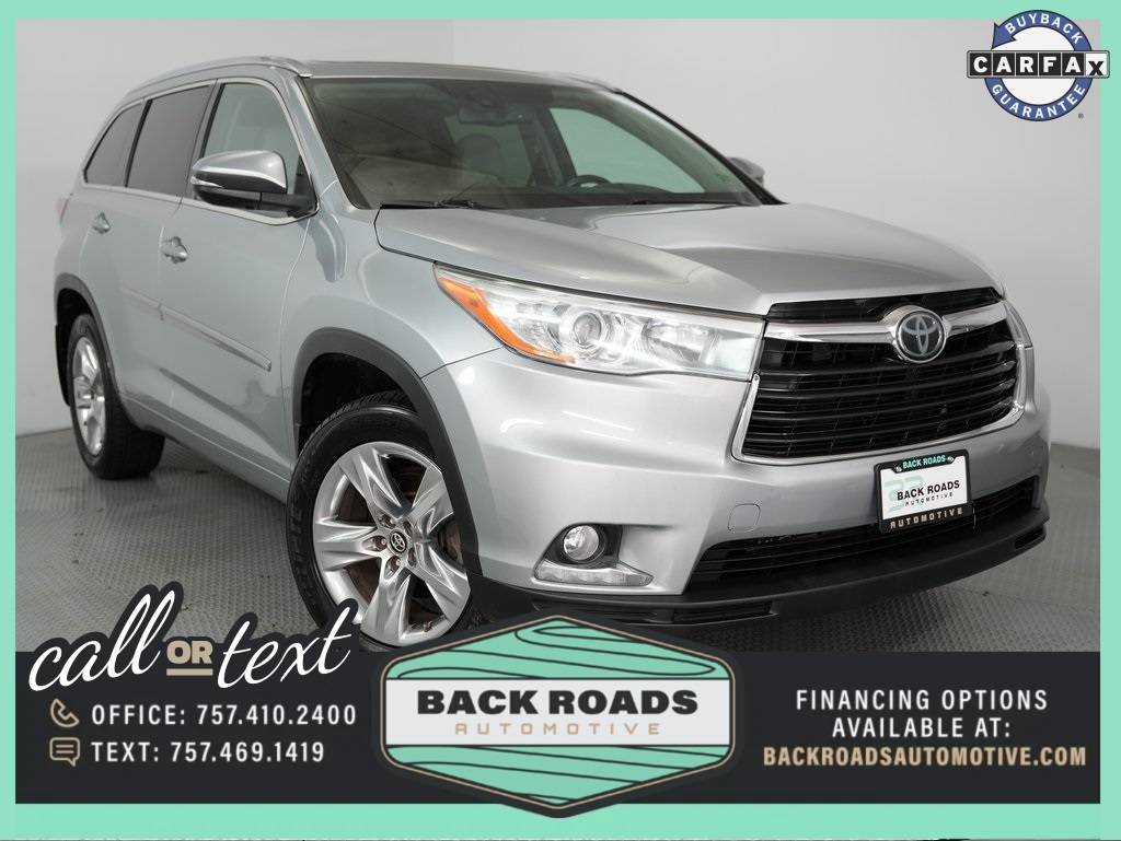 2016 Toyota Highlander Limited — SUV — 107,739 mi — Chesapeake, VA