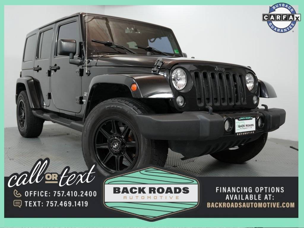 2016 Jeep Wrangler Sahara — SUV — 104,243 mi — Chesapeake, VA