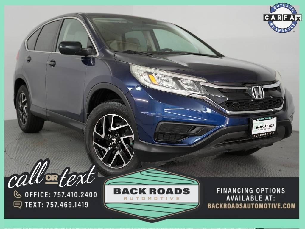 2016 Honda CR-V SE — SUV — 40,617 mi — Chesapeake, VA