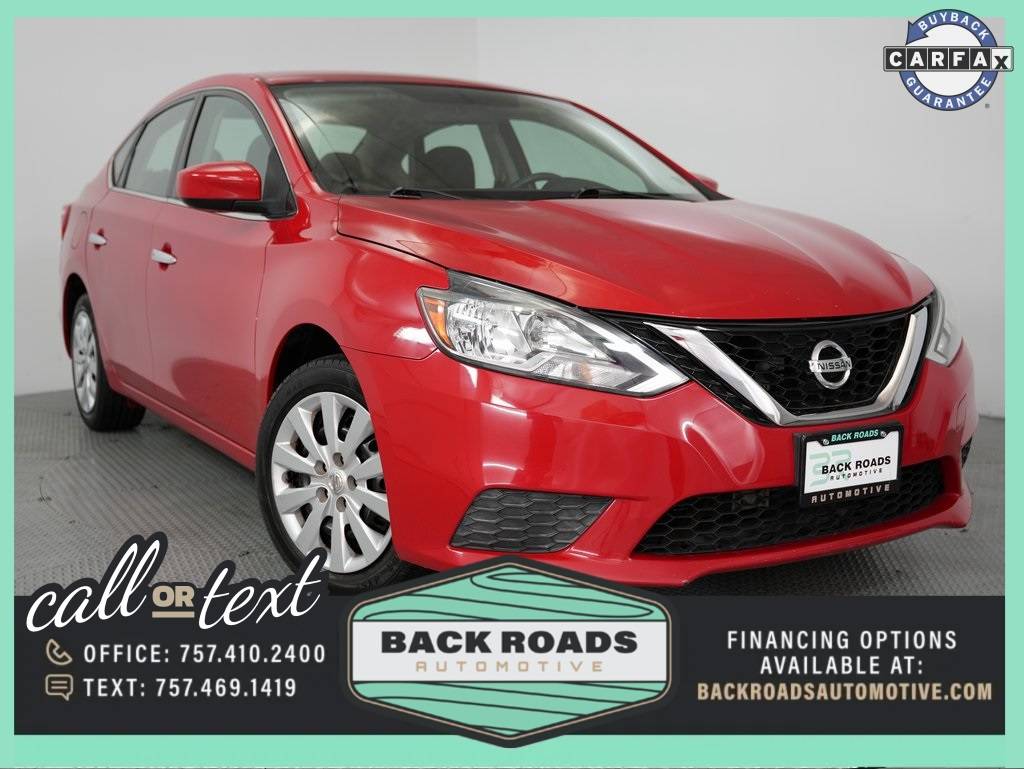 2017 Nissan Sentra SV — Sedan — 47,902 mi — Chesapeake, VA