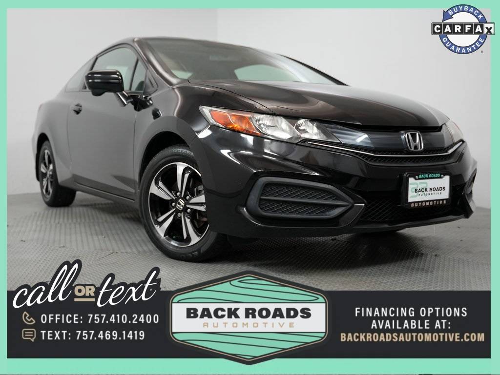 2015 Honda Civic EX — Coupe — 95,286 mi — Chesapeake, VA