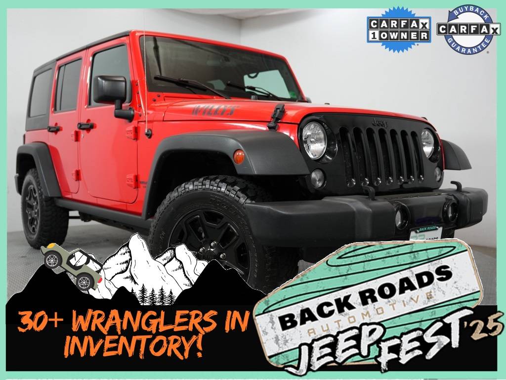 2017 Jeep Wrangler Willys Wheeler — SUV — 65,494 mi — Chesapeake, VA
