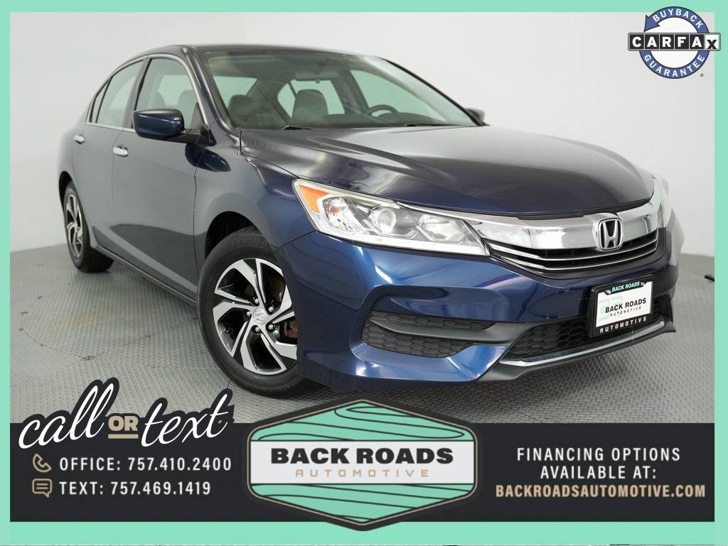 2017 Honda Accord LX — Sedan — 84,289 mi — Chesapeake, VA