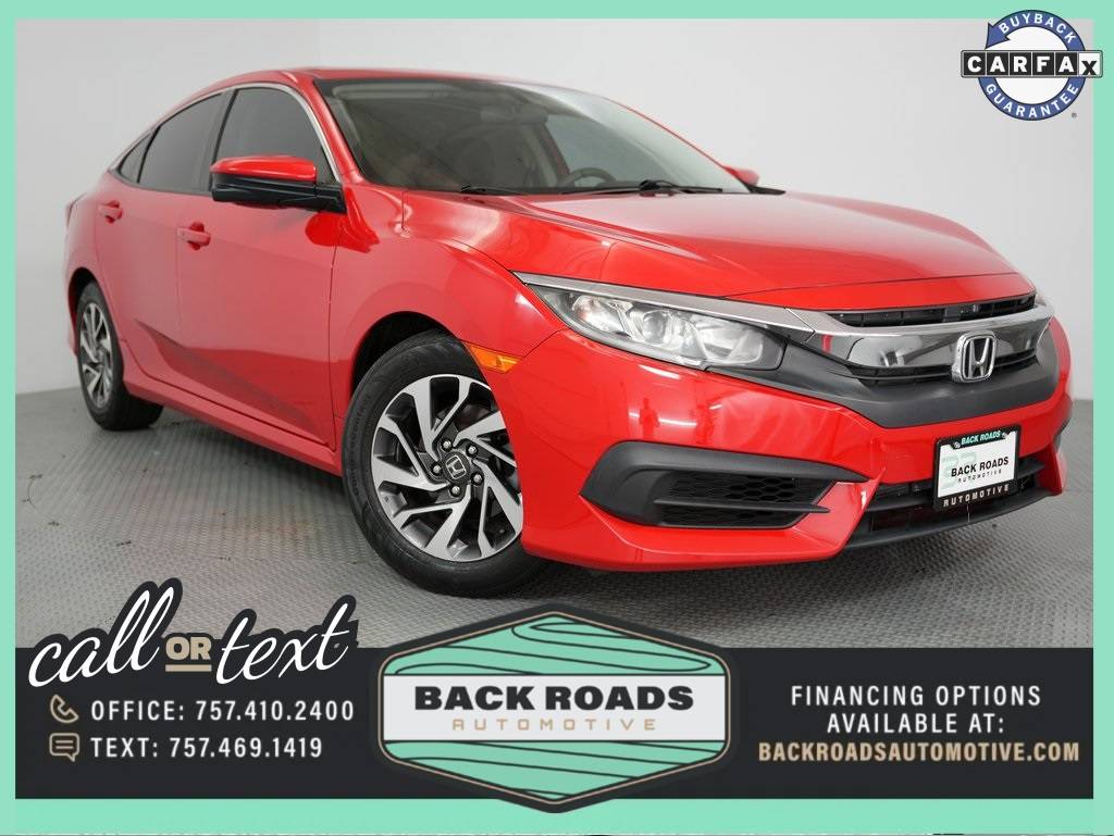 2018 Honda Civic EX — Sedan — 110,709 mi — Chesapeake, VA