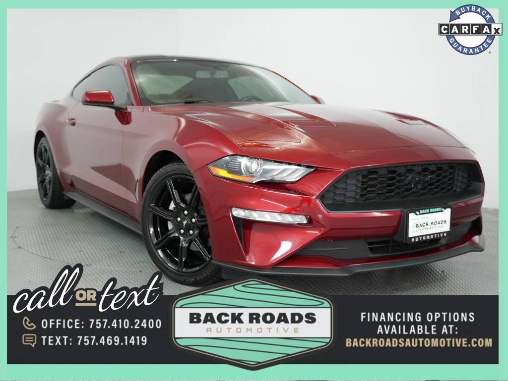 2018 Ford Mustang EcoBoost — Coupe — 70,741 mi — Chesapeake, VA