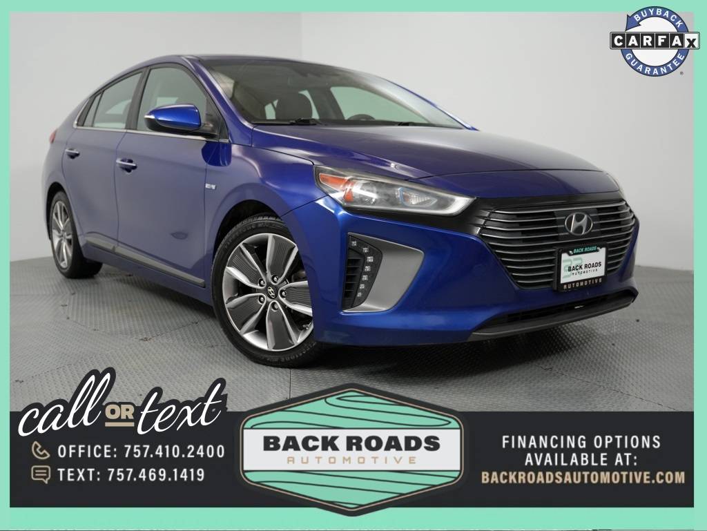 2019 Hyundai Ioniq Hybrid Limited — Hatchback — 127,334 mi — Chesapeake, VA